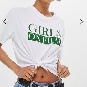 Girls on Film tshirt TOPSHOP X By And Finally